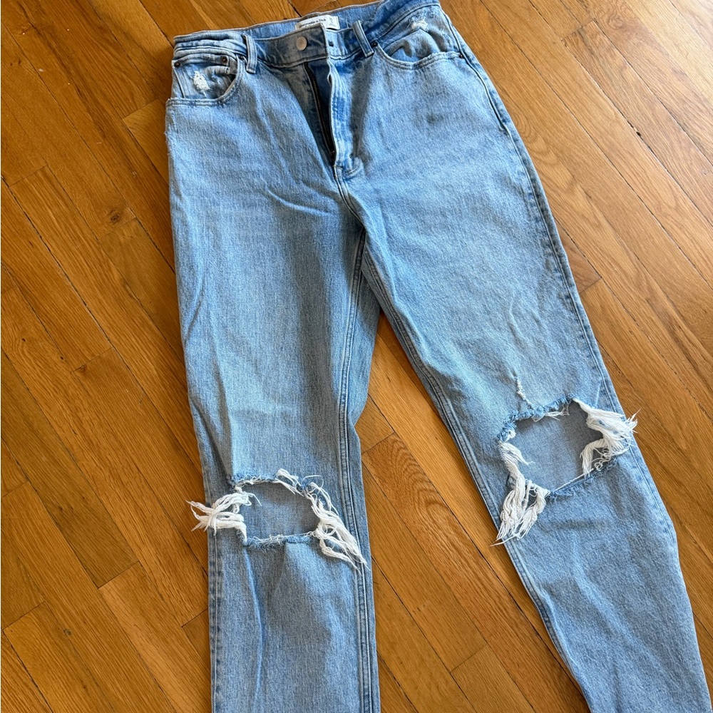 Abercrombie & Fitch Light Blue Denim Jeans